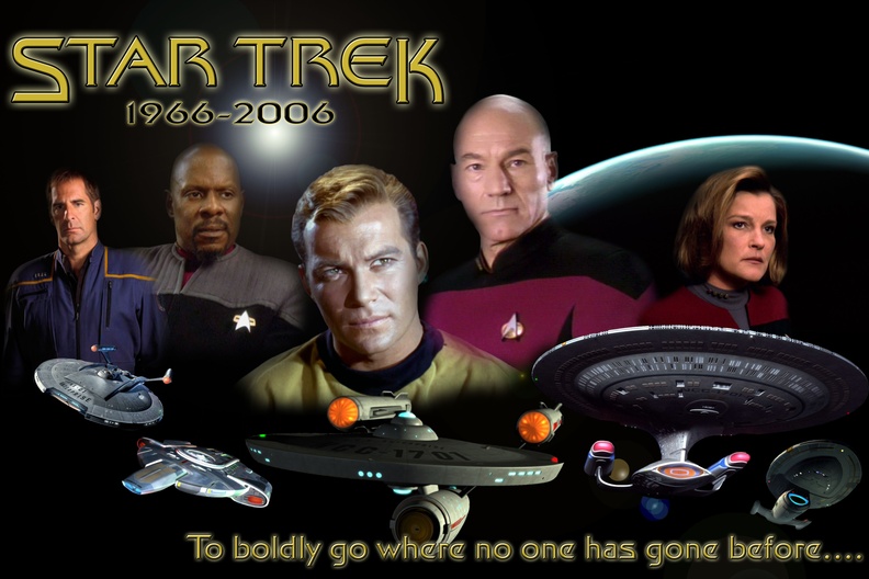 40 Years of Star Trek by HappyRussia
